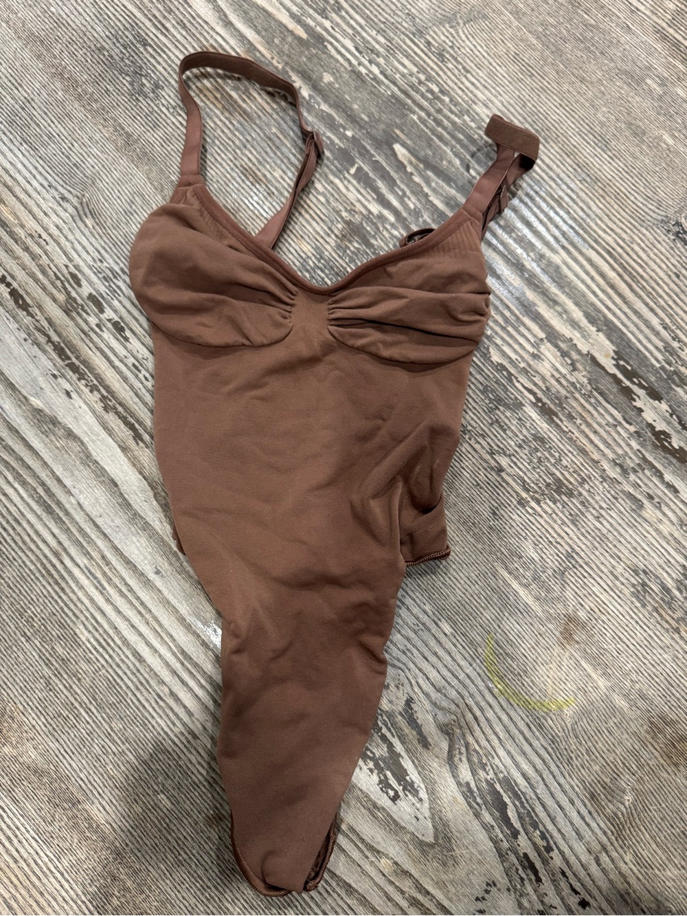 SKIMS Brown Shapewear Bodysuit